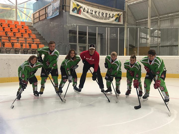 Nico Hischier recently attended and held a meet & greet with the kids  skating the Ice Hockey Valais-Wallis Development Camp in Vétroz…